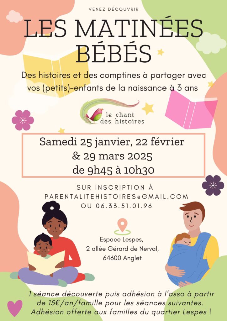 Affiche matinées bébés